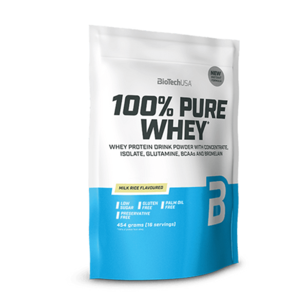 Biotech 100% Pure Whey 454g