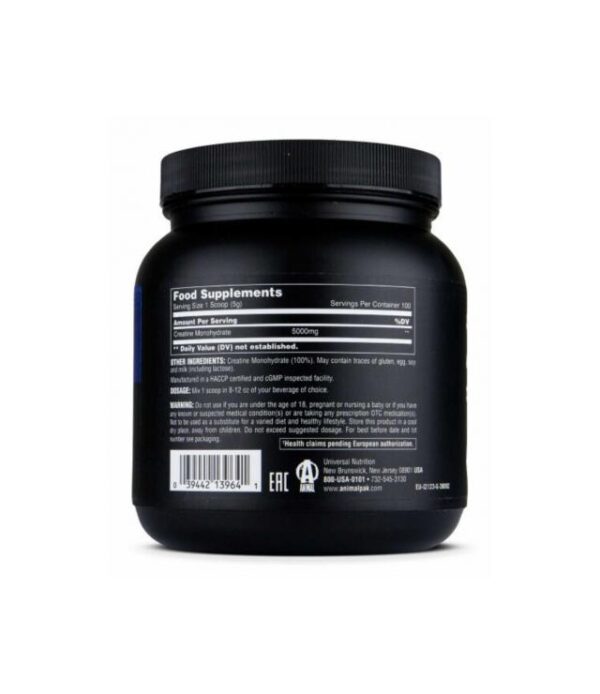 Animal Creatine 500g - Image 2